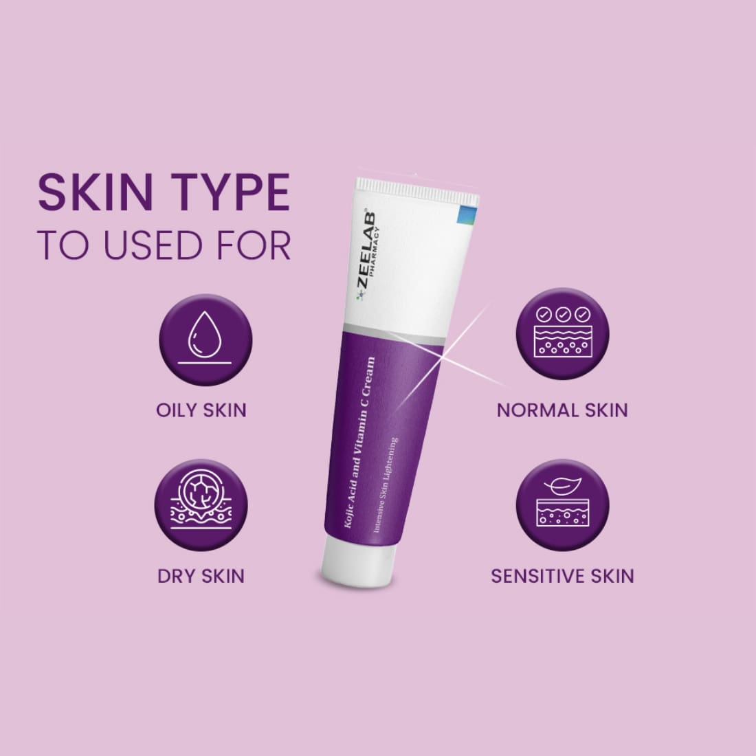 Kojic Acid and Vitamin C Cream | For Dark Spots, Pigmentation & Glowing Skin